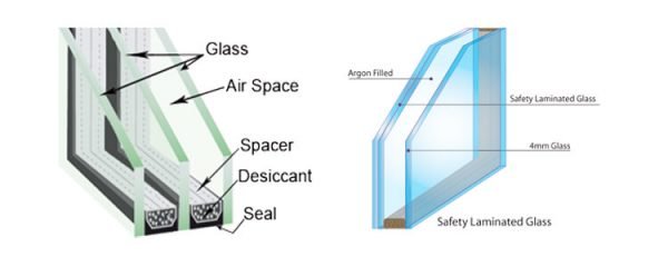 Aluminum fixed window - Hoper