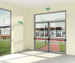 Read more about the article Aluminum Glass Emergency Exit Doors